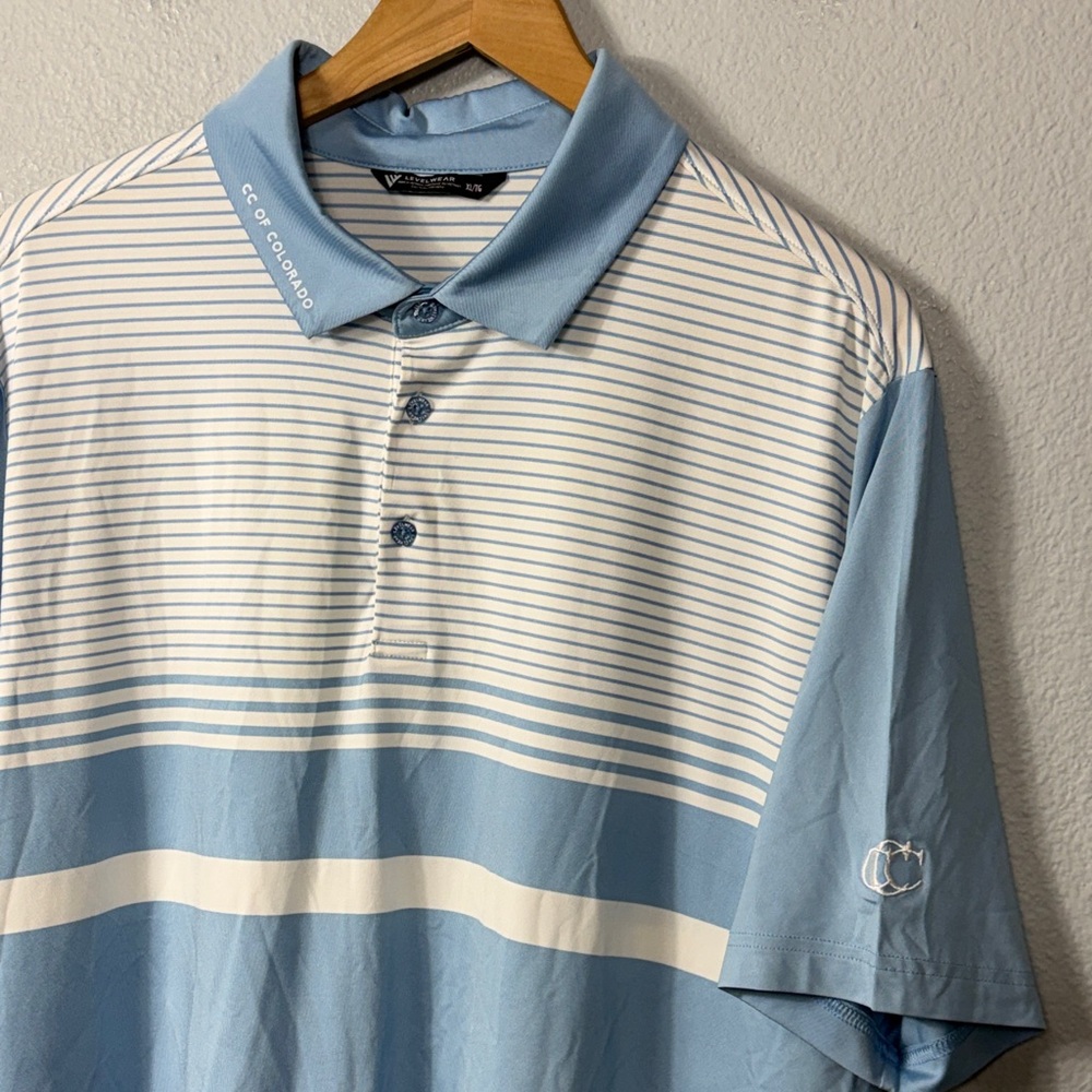 Levelwear Men's Country Club of Colorado Polo‎ Shirt